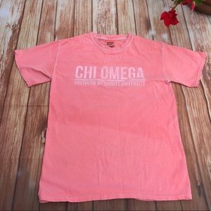 Comfort Colors Tops - College Honor T-shirt SMU Methodist University Comfort Colors Tops - College Honor T-shirt SMU Methodist University